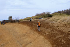写真：広い頂上